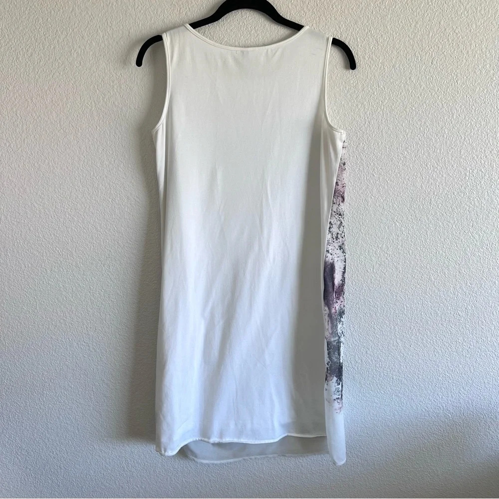 Stella Carakasi Sleeveless Top Mini Dress Watercolor Artsy Boho Coquette Flirty - Picture 8 of 14